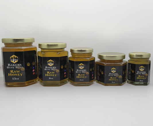 Raw Honey - Glass Jars