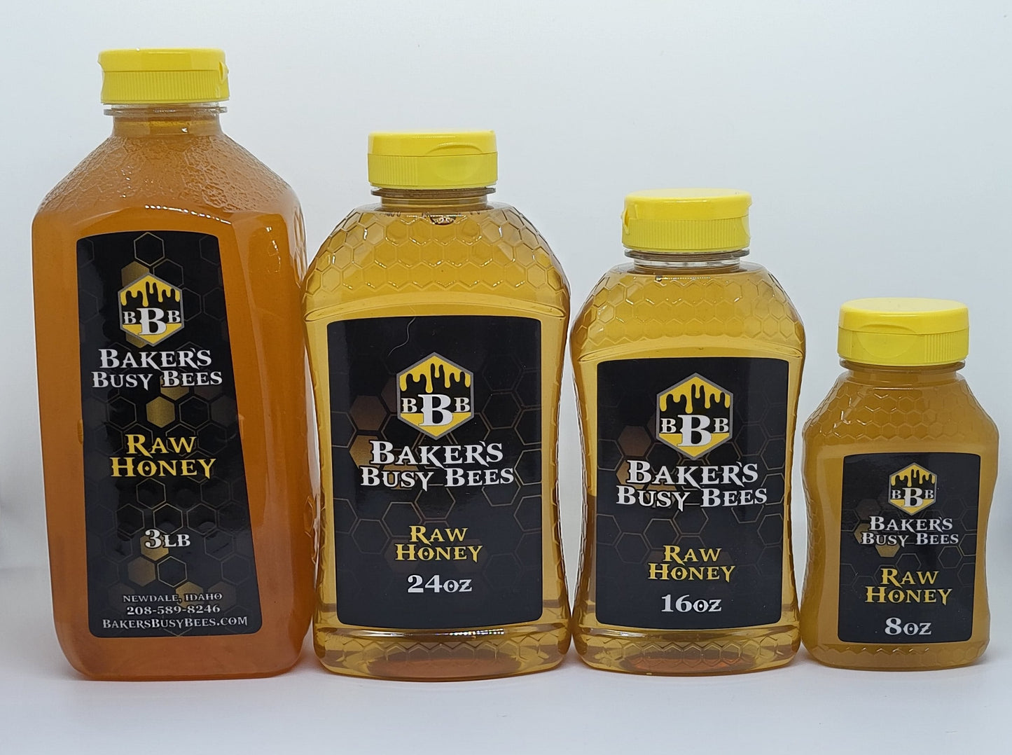 Raw Honey - Plastic Bottles